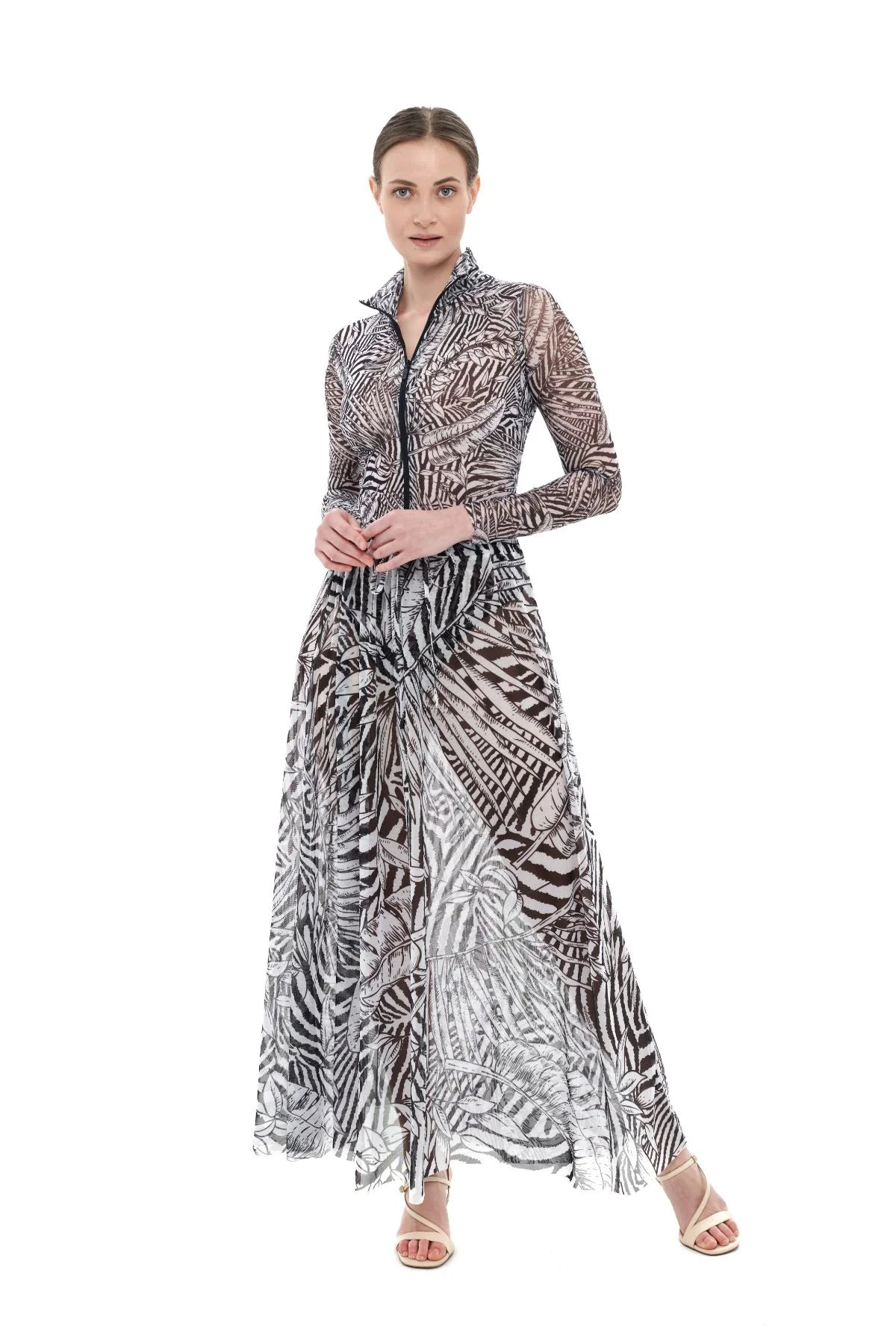 SKIRT FAKE ZEBRA