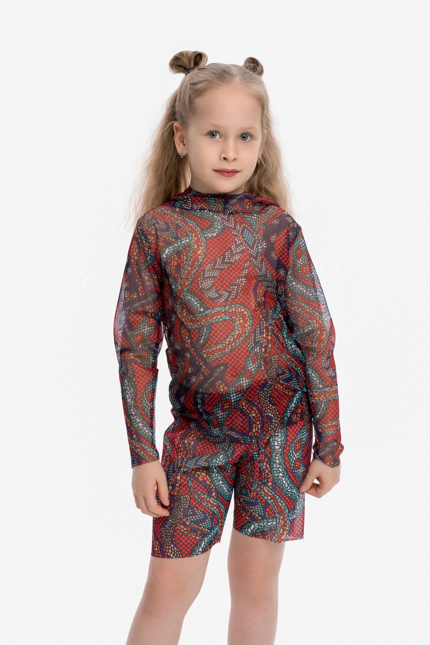 Kids Shorts "Snakes Mosaic"