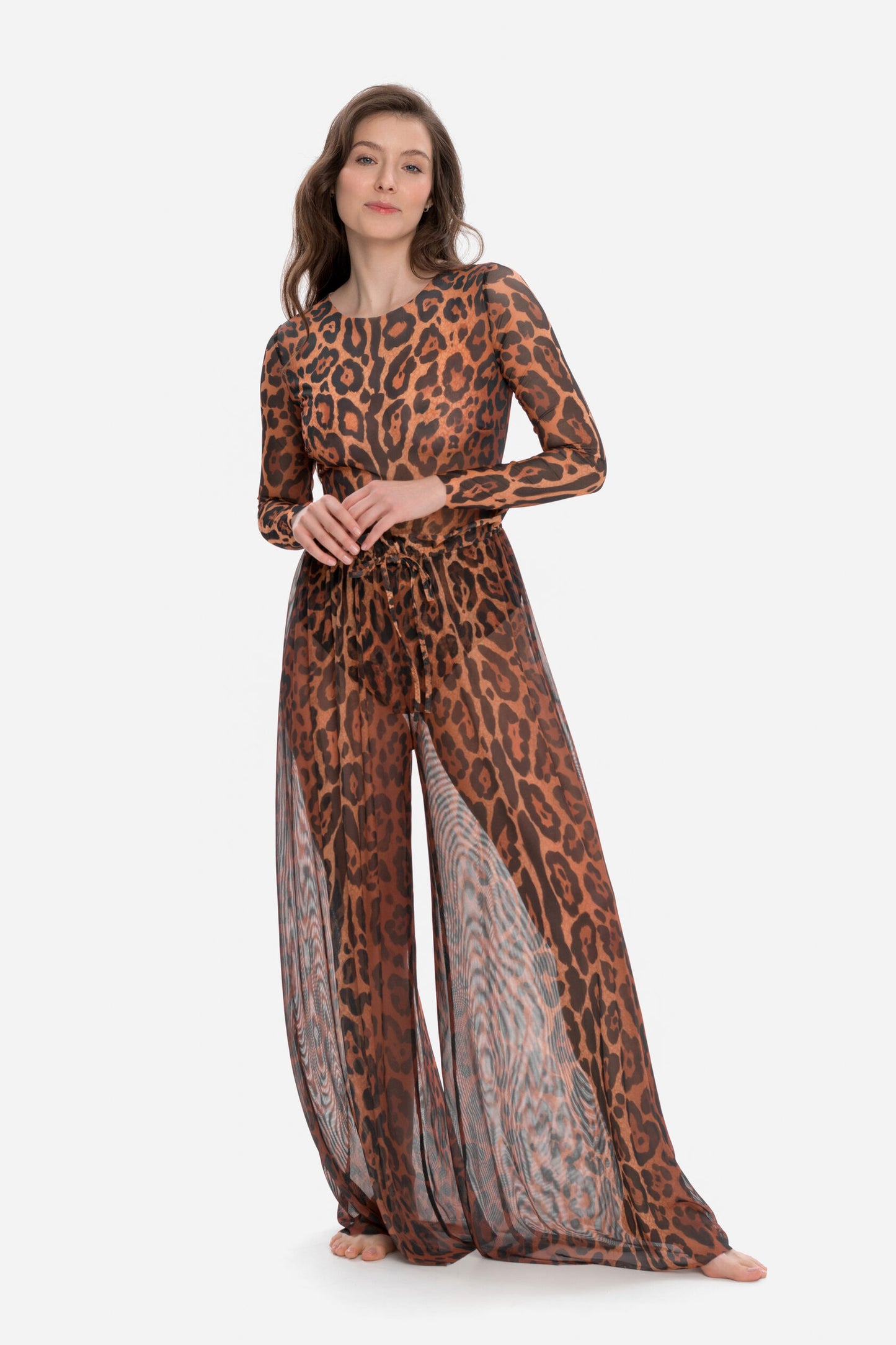 Beach pants "Leopard 25"