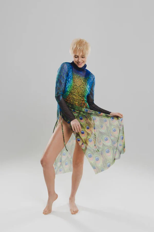 Tunic Dress "Peacock Mayura"
