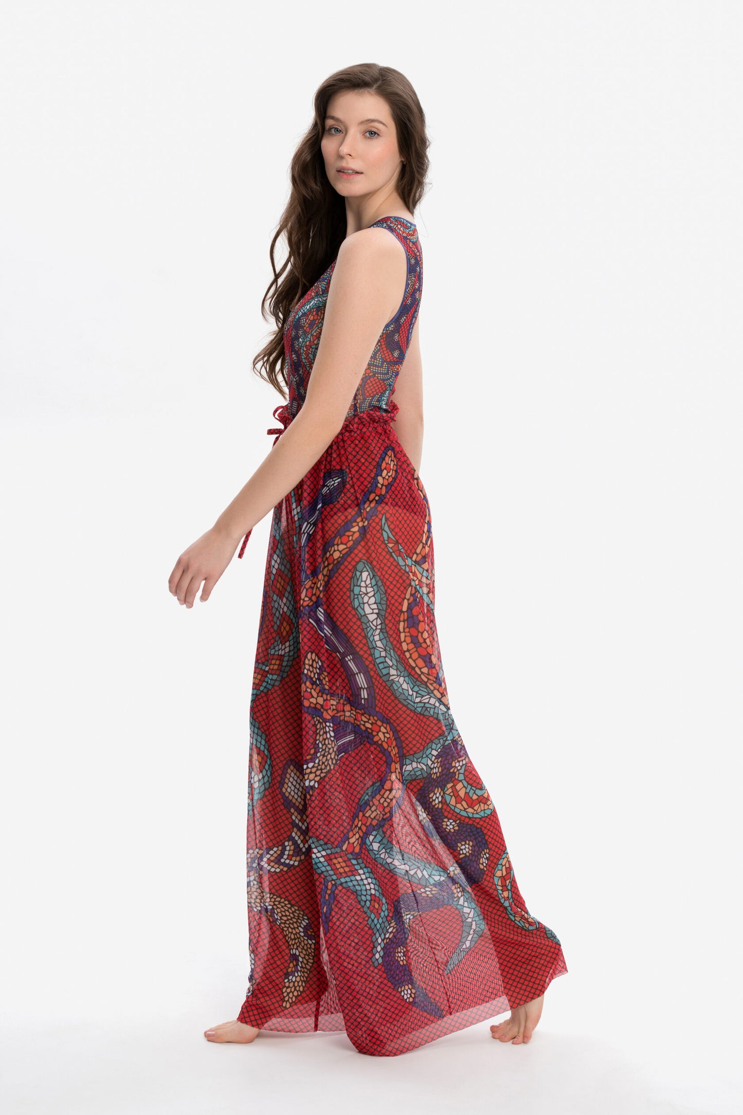 Beach pants "Snakes Mosaic"