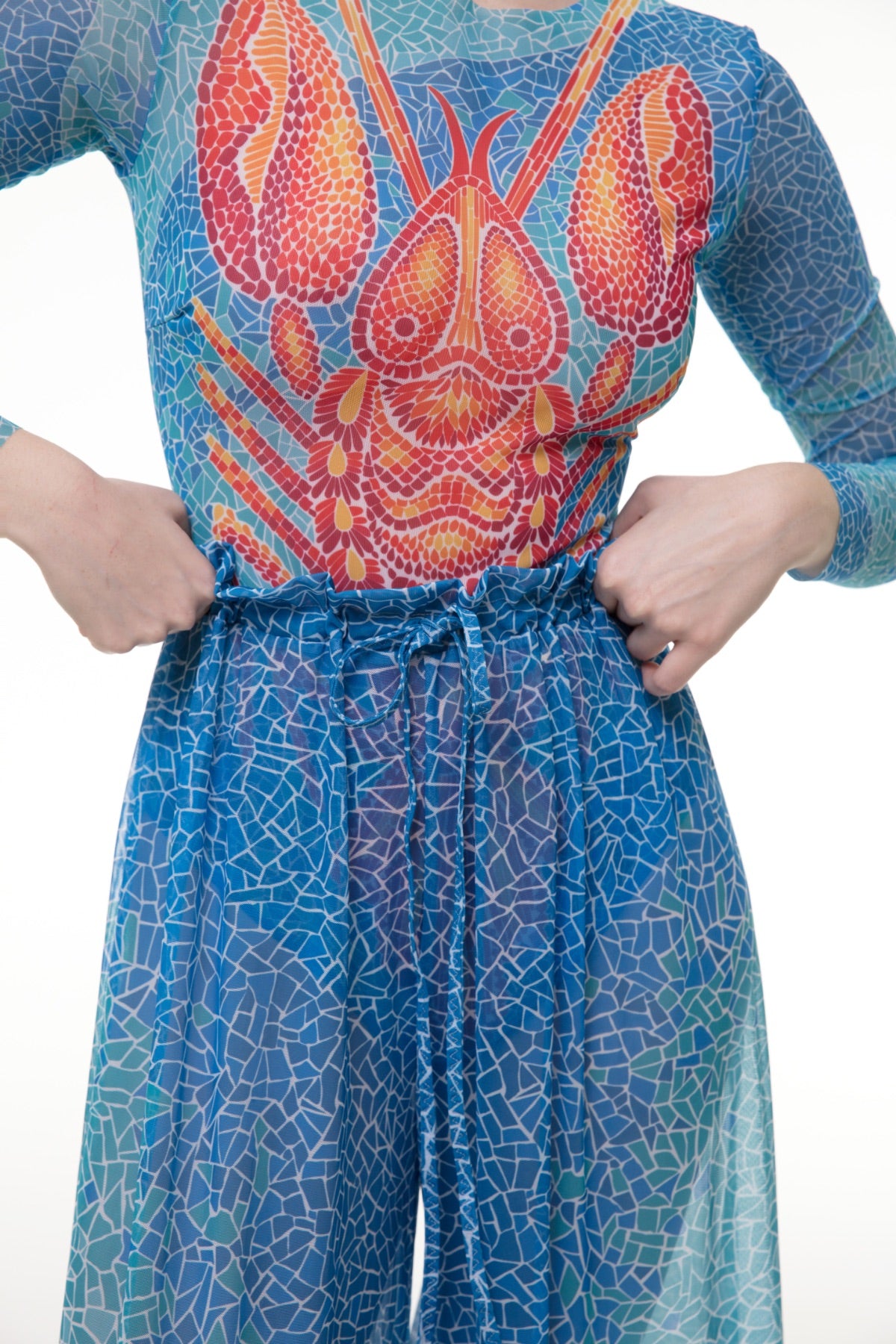 Beach pants "Wave Mosaic"