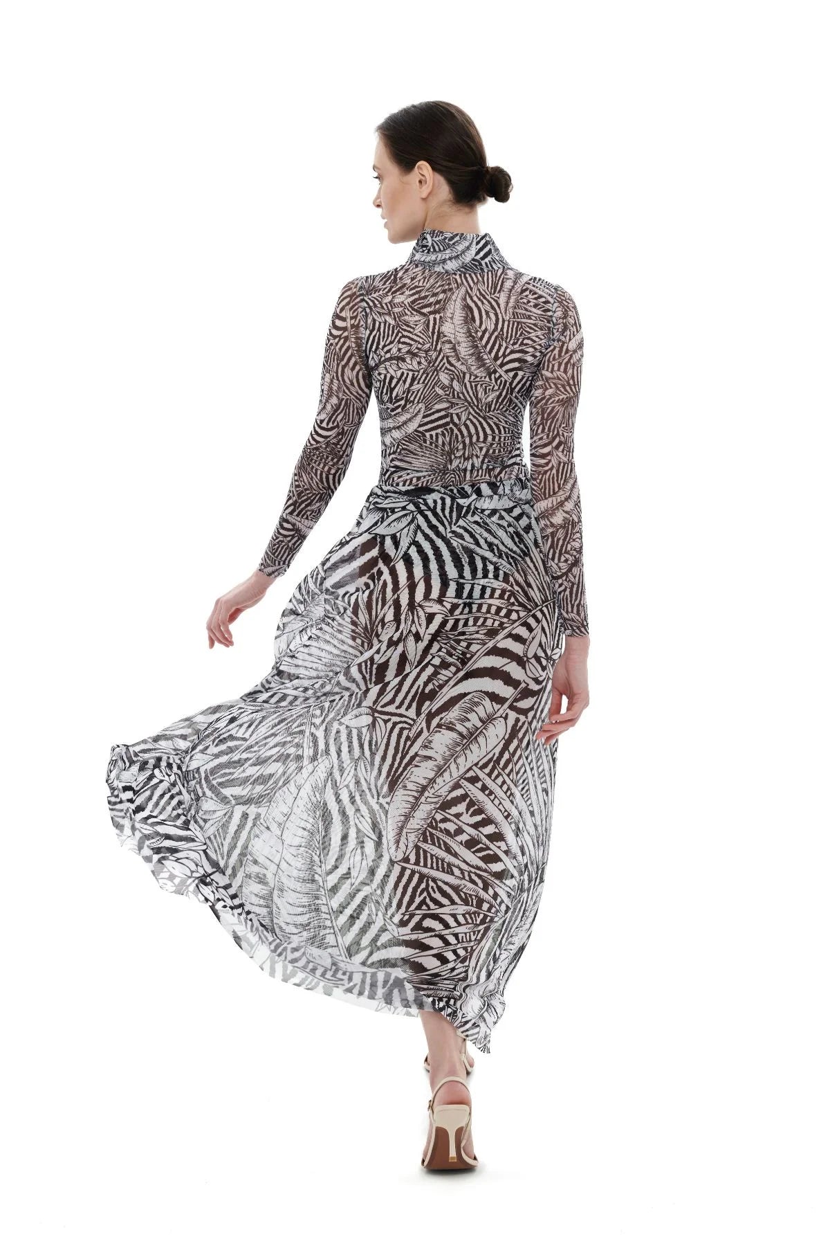 SKIRT FAKE ZEBRA