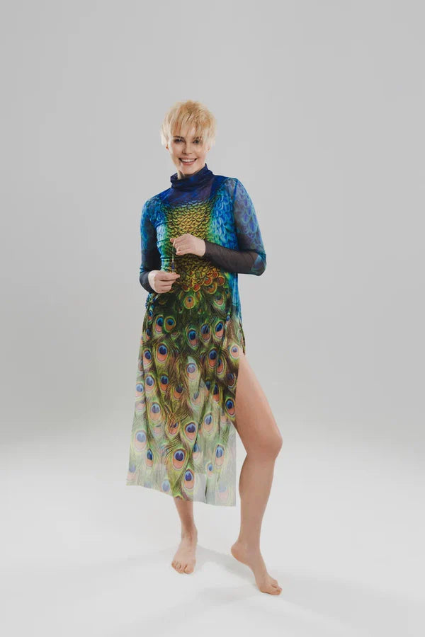 Tunic Dress "Peacock Mayura"