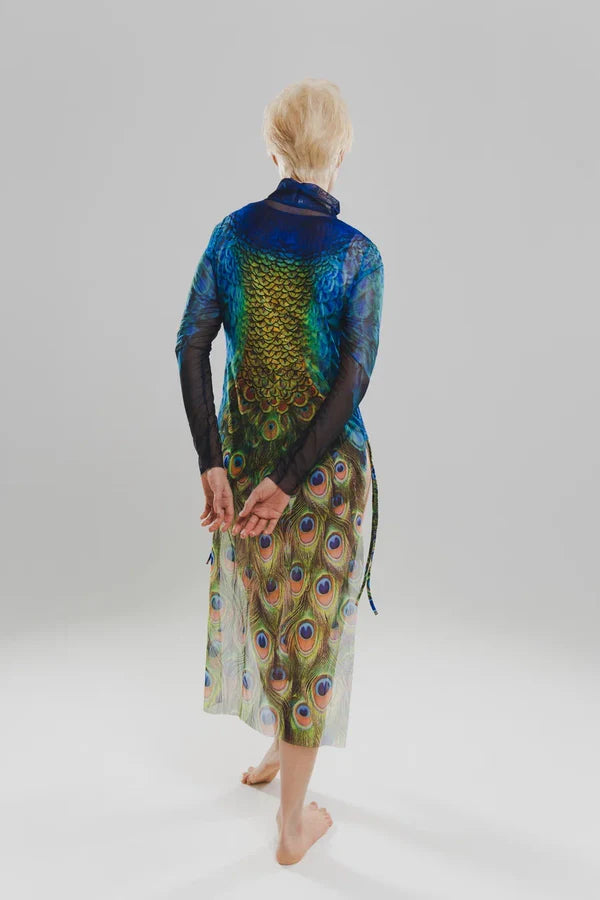 Tunic Dress "Peacock Mayura"