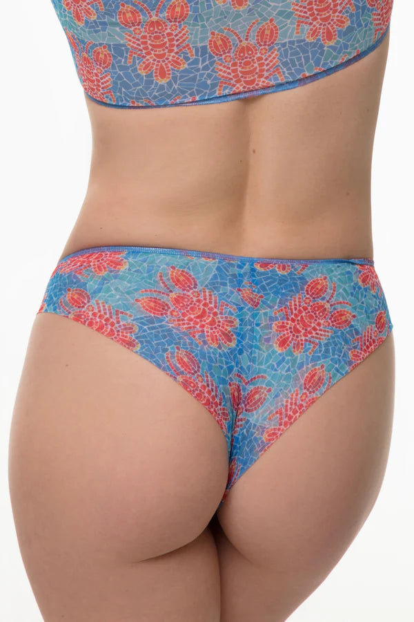 Classic Bikini Panties "Lobster pattern"