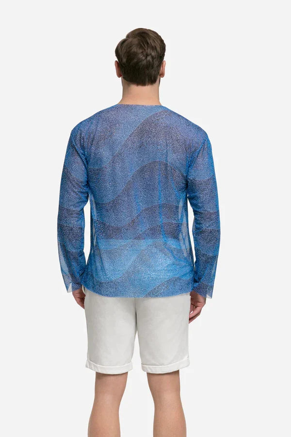 Мужская футболка «Волны»