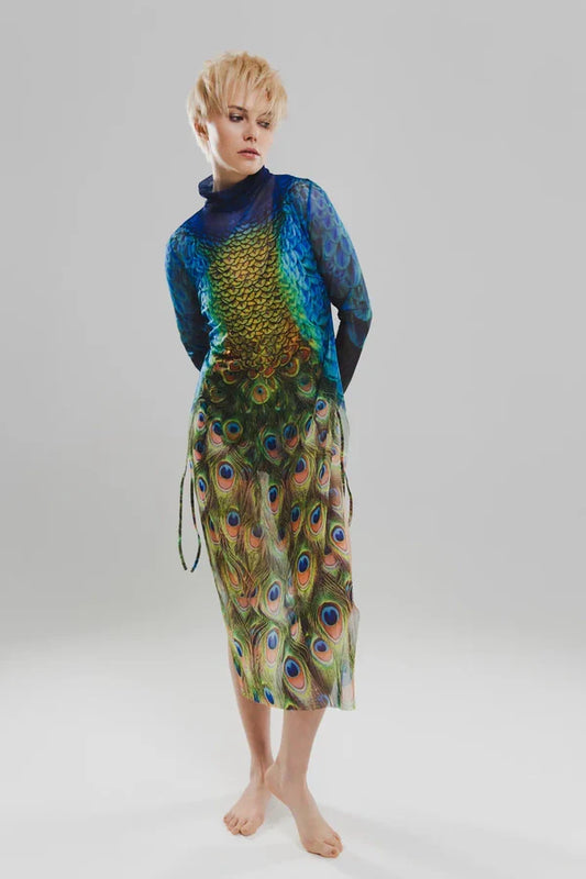 Tunic Dress "Peacock Mayura"
