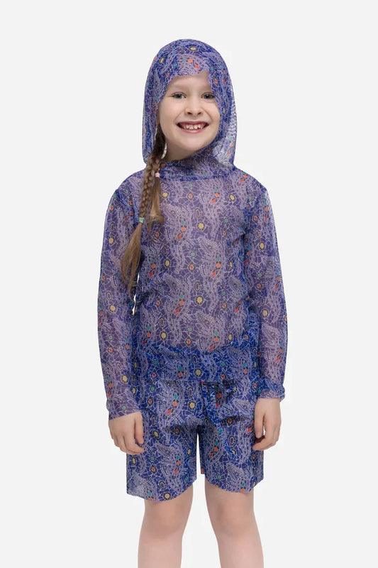 Kids Shorts "Crocodile Purple"