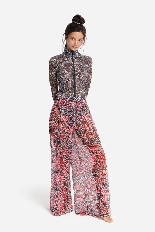 Beach pants "Doodling"